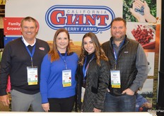 A happy California Giant team. From left to right Anthony Gallino, Helena Beckett, Morgan Maitoza and Nick Chappell.